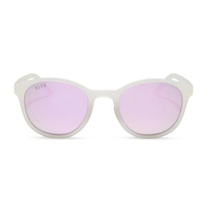 VOLLEY - FROSTY MATTE CRYSTAL + LAVENDER MIRROR + POLARIZED SUNGLASSES