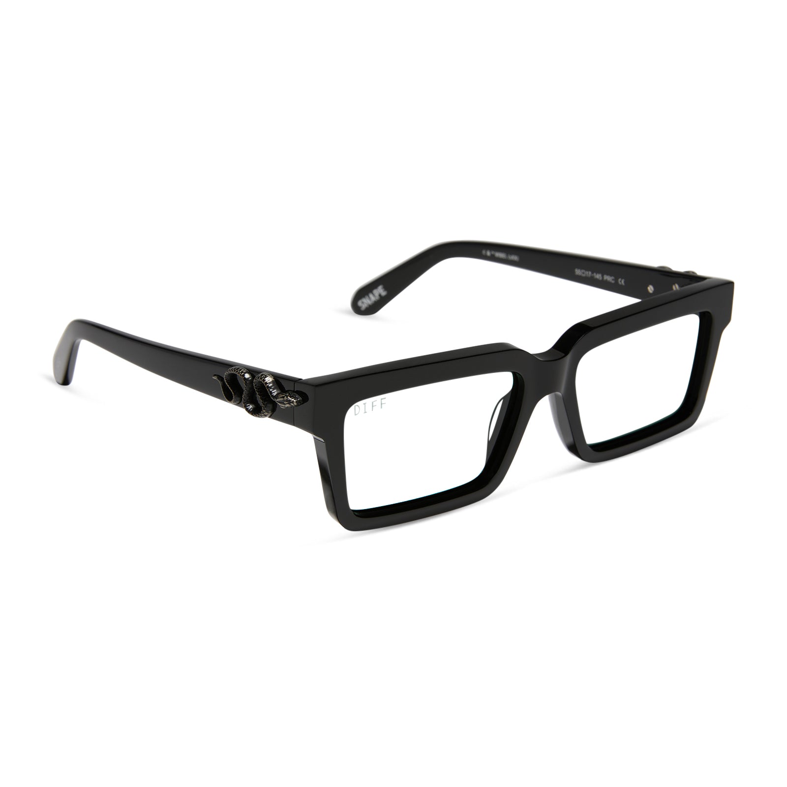 SNAPE™ 2.0 - SHADOWY BLACK + GLASSES