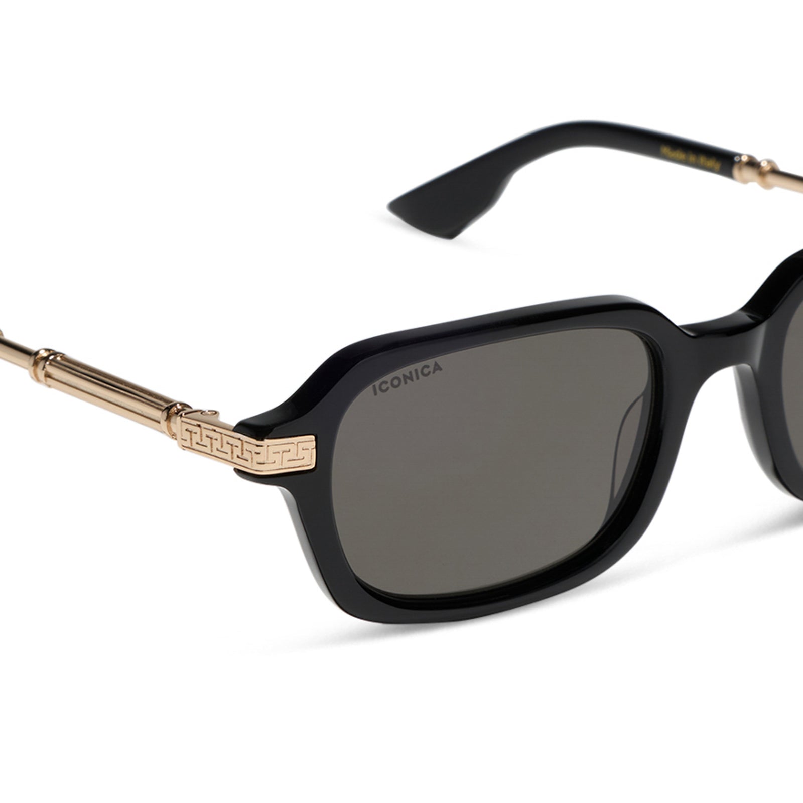 COSETTE - BLACK + GREY + POLARIZED + SUNGLASSES - Image 4