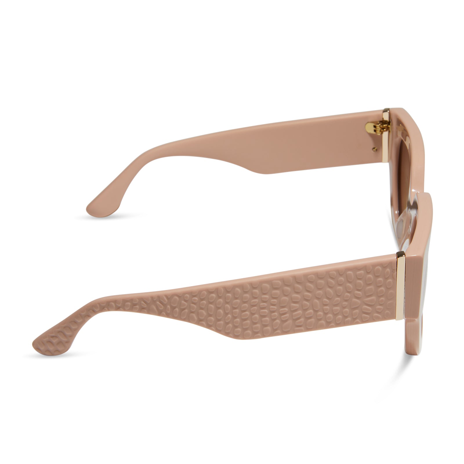MAREN - NUDE + BROWN + POLARIZED SUNGLASSES - Image 3
