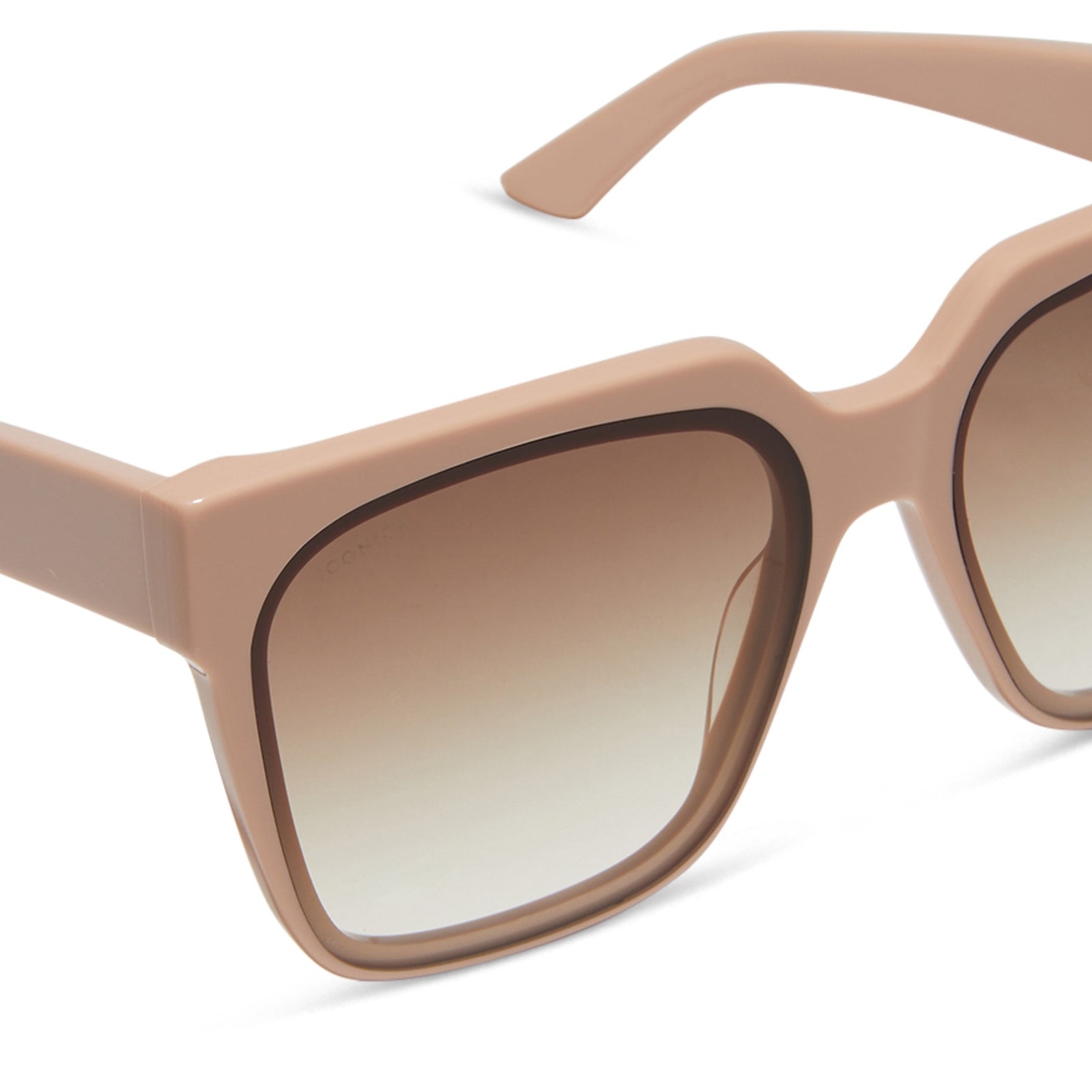 THEA - NUDE + BROWN GRADIENT SUNGLASSES - Image 4