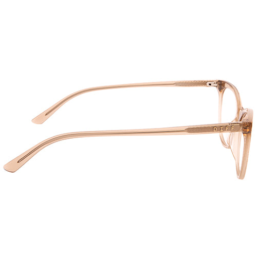 JADE - VINTAGE CRYSTAL + BLUE LIGHT TECHNOLOGY CLEAR GLASSES - Image 3