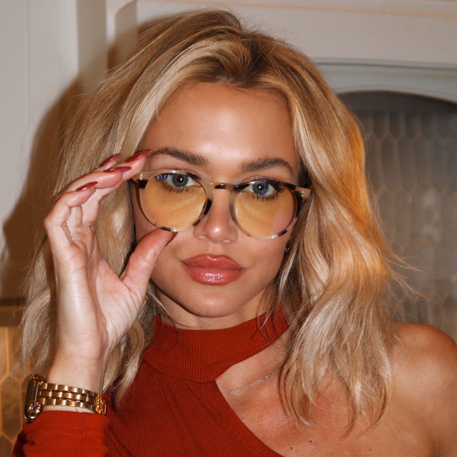 SAWYER - CREAM TORTOISE + GLASSES - Image 7