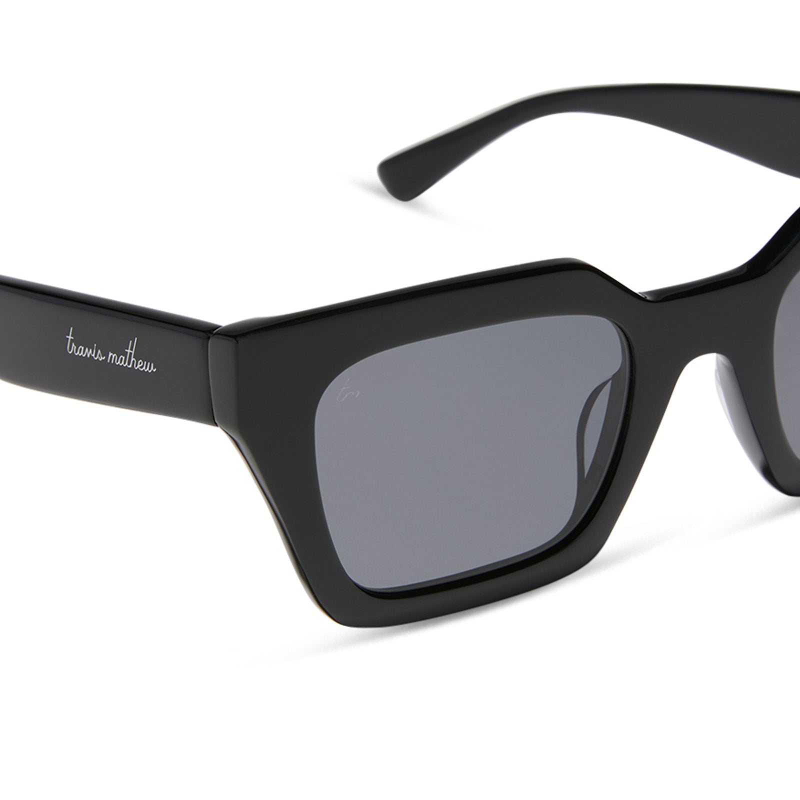 SOLANA - BLACK + GREY + POLARIZED SUNGLASSES - Image 4