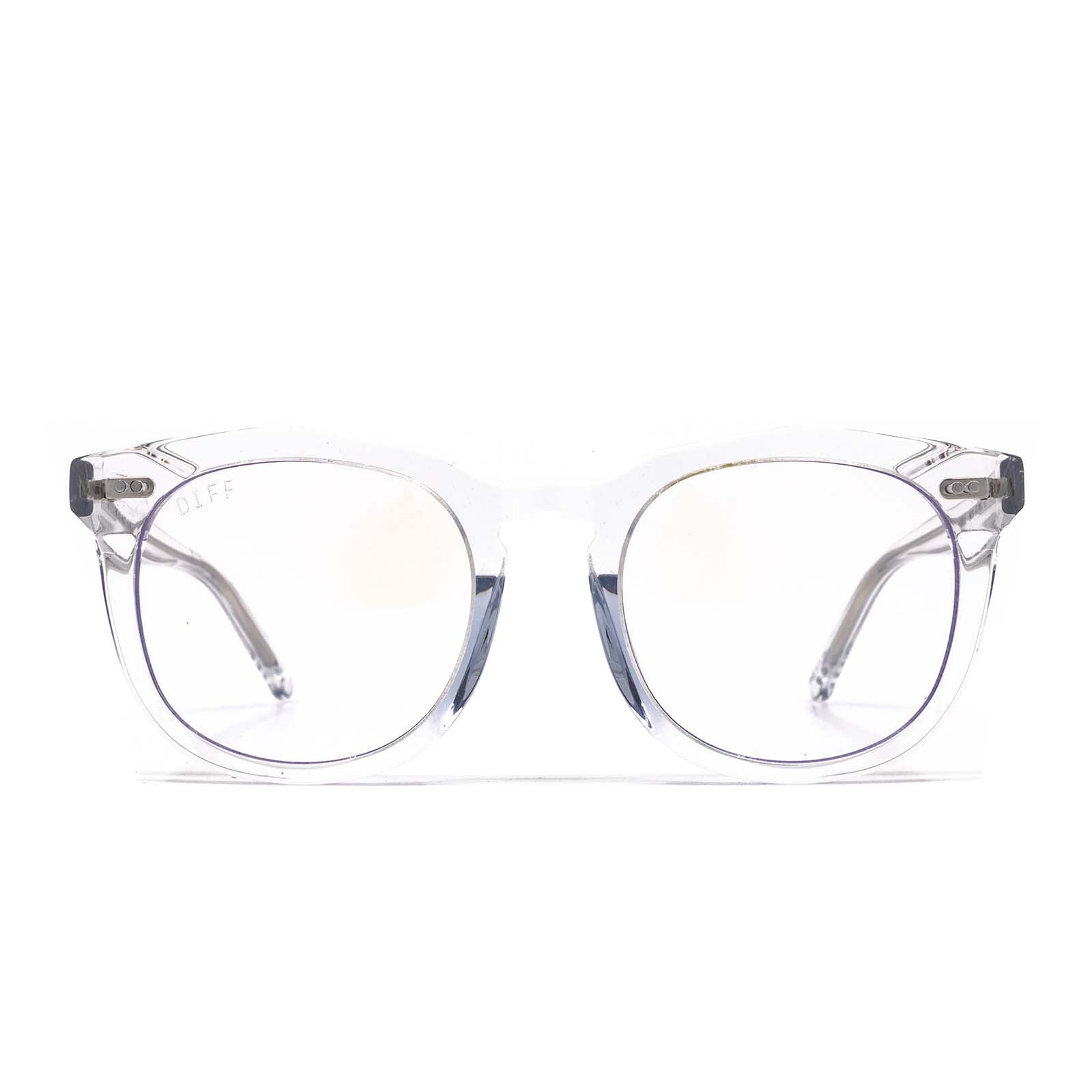 WESTON - CLEAR CRYSTAL + GLASSES