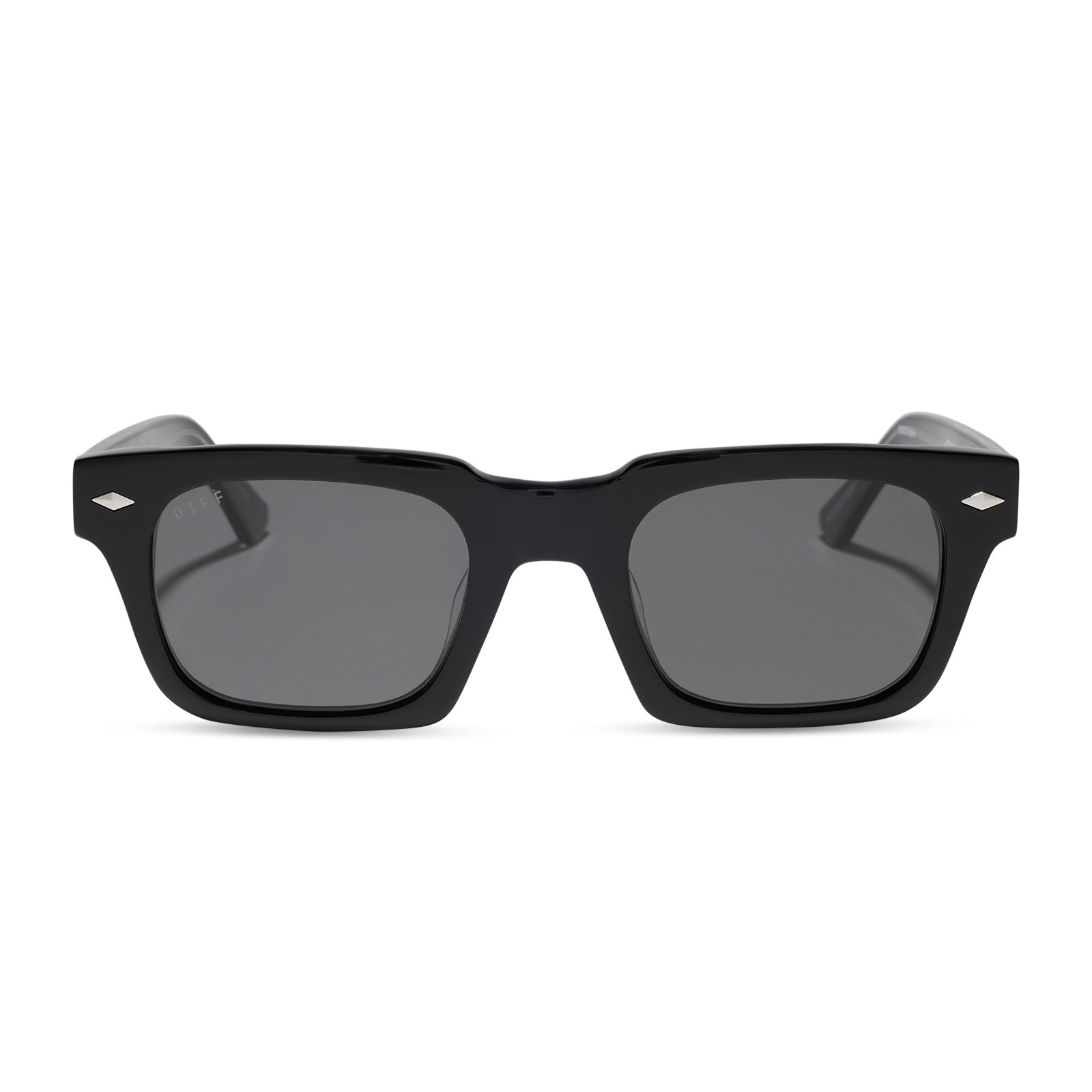 KAYCE DUTTON - CLASSIC BLACK + GREY + POLARIZED SUNGLASSES