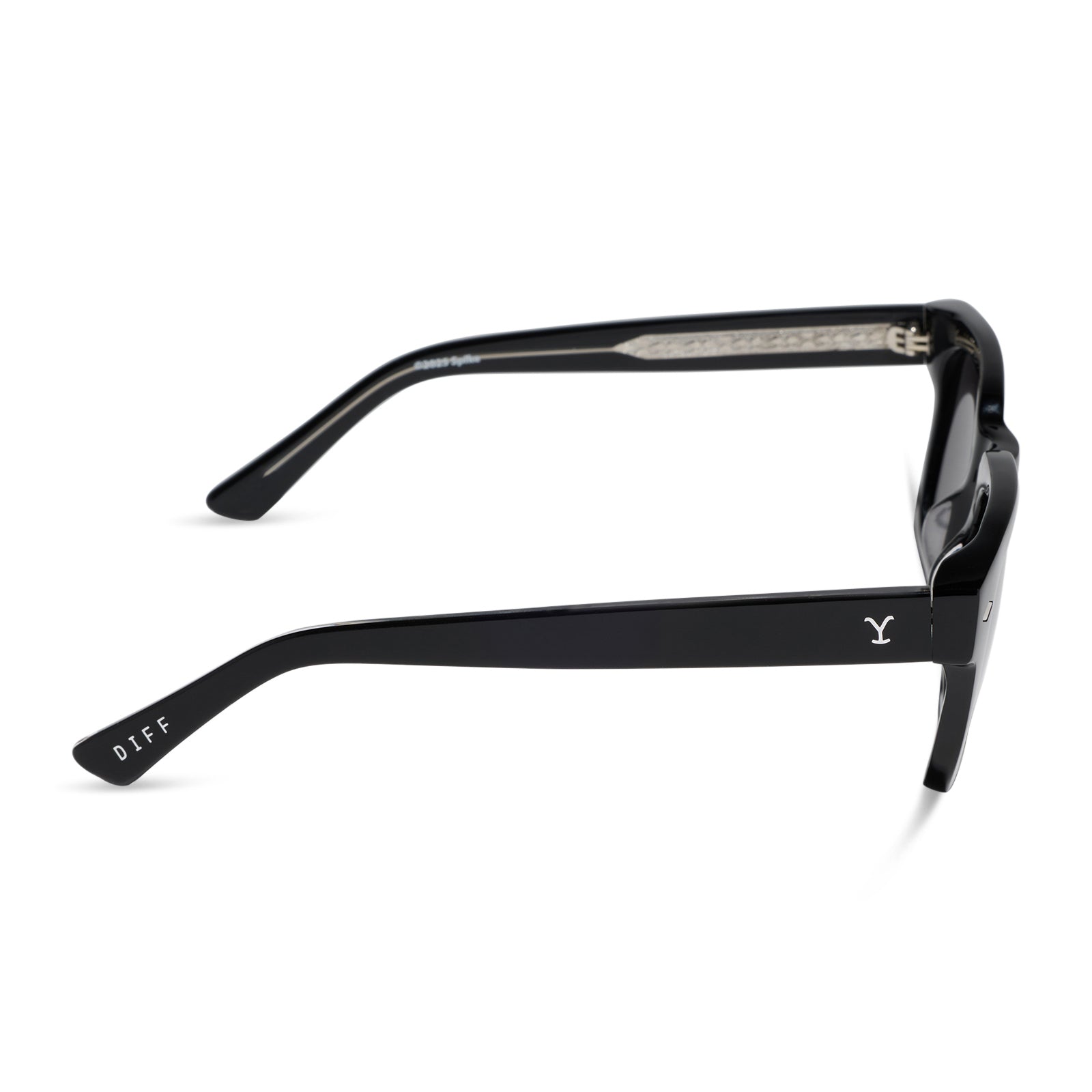 KAYCE DUTTON - CLASSIC BLACK + GREY + POLARIZED SUNGLASSES - Image 3